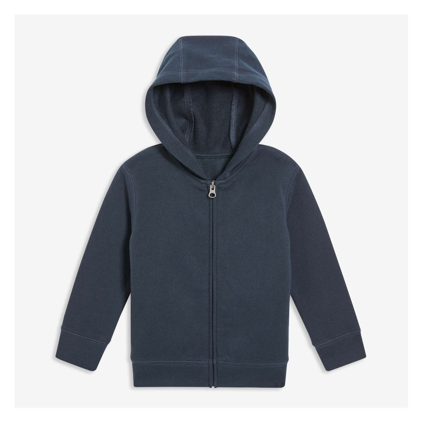 Hoodie with shop front zipper pocket